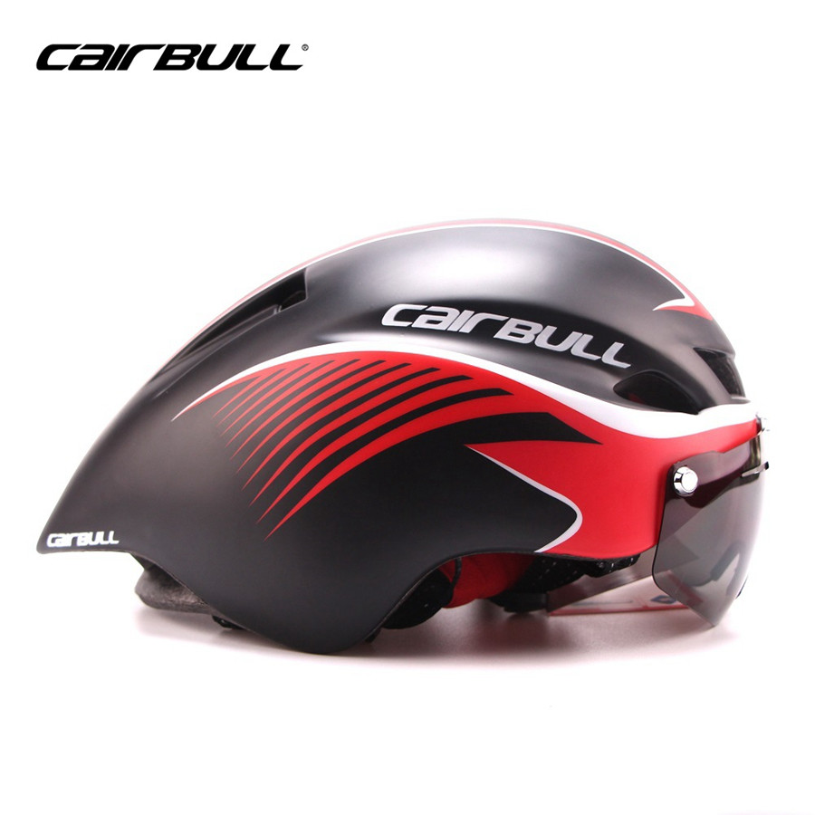 CAIRBULL MTB Road Cycling Helmet Goggles Bicycle Integrally-Molded Aerodynamic Sport Bike Helmet Triathlon With Lens & Sunvisor
CAIRBULL MTB Road Cycling Helmet Goggles Bicycle Integrally-Molded Aerodynamic Sport Bike Helmet Triathlon With Lens & Sunvisor