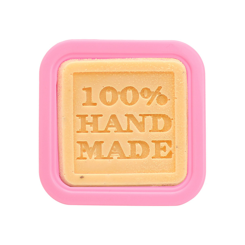100% hand made design Silicone soap mold 3D Square Shape DIY Cake Muffin Mold Cupcake Pan Reusable Non-stick silicone mould