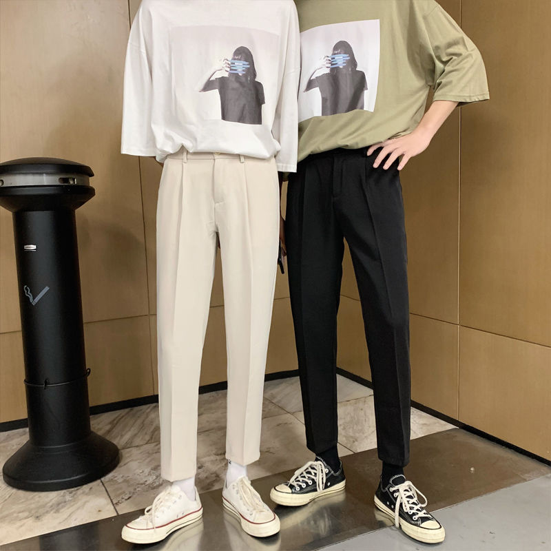 2020 Men' Fashion Business Casual Pants Formal Straight Pants Slim Fit Trousers Silk Social Black/Beige Color Suit -2XL
2020 Men' Fashion Business Casual Pants Formal Straight Pants Slim Fit Trousers Silk Social Black/Beige Color Suit -2XL