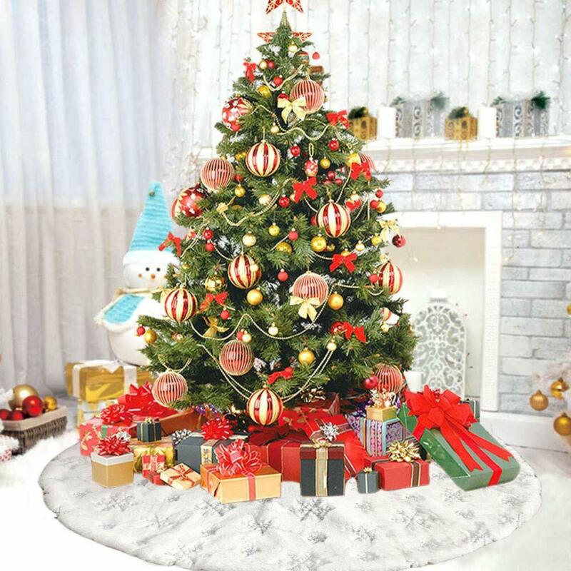 78-122cm 1pc Gold Silver Plush Christmas Tree Skirts Fur Carpet Merry Christmas Decoration Home Natal Tree Skirts New Year Decor
78-122cm 1pc Gold Silver Plush Christmas Tree Skirts Fur Carpet Merry Christmas Decoration Home Natal Tree Skirts New Year Decor