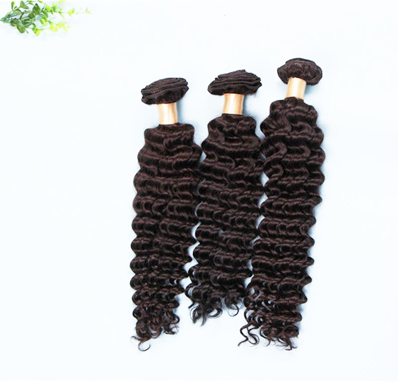 sale hair bundles deep wave human hair weave 100g 3pcs lot unprocessed deep curly hair weave bundles free