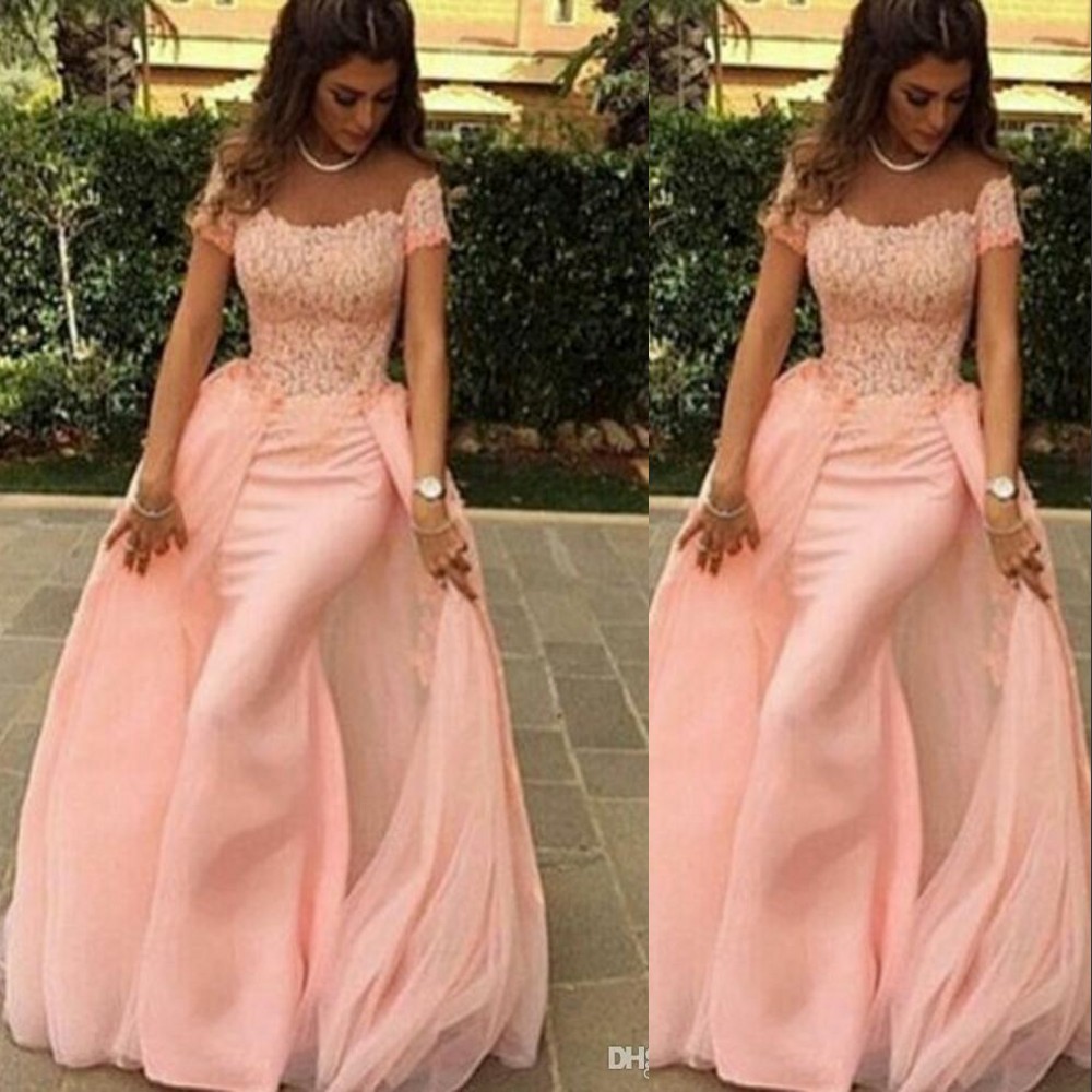Pink Evening Dresses Wear Sexy Arabic Scoop Neck Short Sleeves Lace Appliques Mermaid Short Sleeves Overskirts Formal Party Dress Prom Gowns, Sage
Pink Evening Dresses Wear Sexy Arabic Scoop Neck Short Sleeves Lace Appliques Mermaid Short Sleeves Overskirts Formal Party Dress Prom Gowns, Sage
