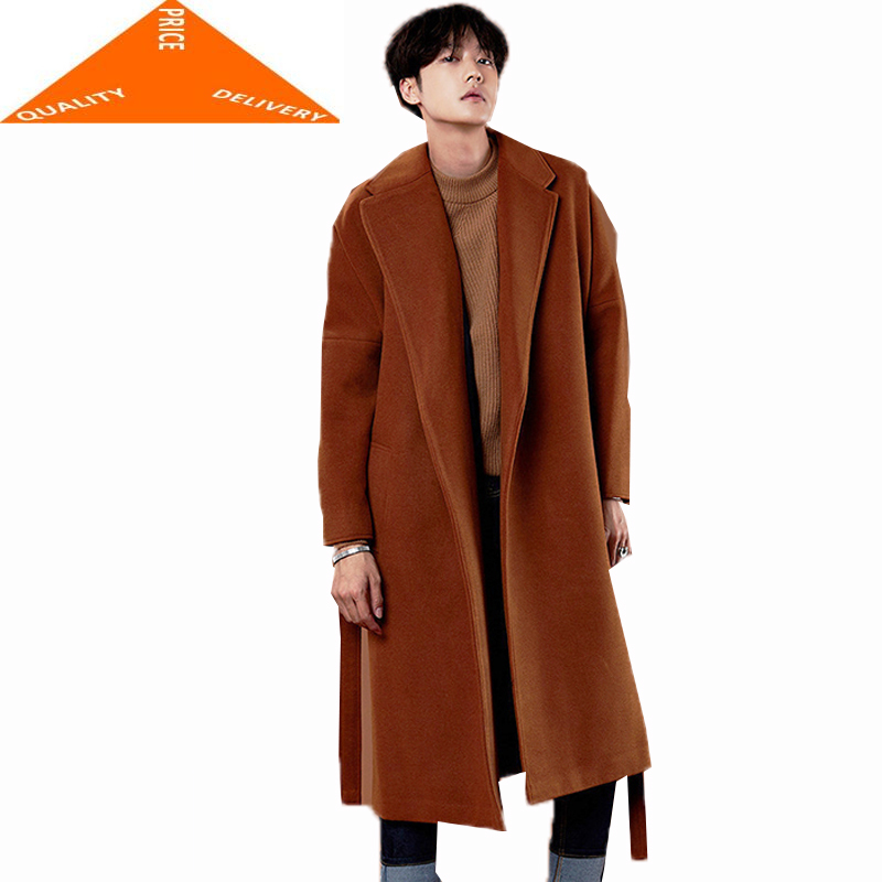 New Winter 2020 long woolen men Loose casual thick overcoat mens Windbreaker trench coat Jackets Plus size LX9326, Black
New Winter 2020 long woolen men Loose casual thick overcoat mens Windbreaker trench coat Jackets Plus size LX9326, Black