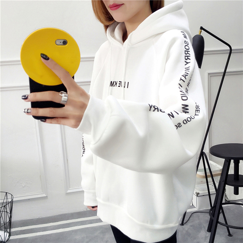 Harajuku Letters Printed Casual Hooded Hoodies Pullover Women Autumn Thick Loose Sweatshirt Female Thicken Coat Size S-XXL, Khaki
Harajuku Letters Printed Casual Hooded Hoodies Pullover Women Autumn Thick Loose Sweatshirt Female Thicken Coat Size S-XXL, Khaki