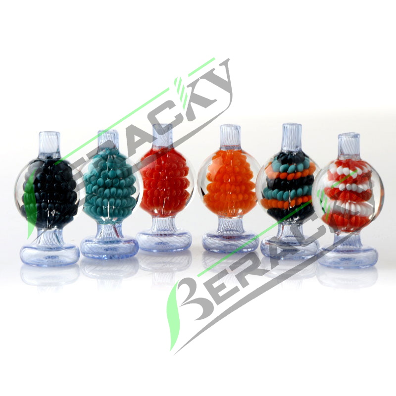 Beracky New Built-in Flower Glass Bubble Carb Cap 26mm OD Stripe Carb Caps for Beveled Edge Quartz Banger Nails Water Bongs Dab Rigs
Beracky New Built-in Flower Glass Bubble Carb Cap 26mm OD Stripe Carb Caps for Beveled Edge Quartz Banger Nails Water Bongs Dab Rigs