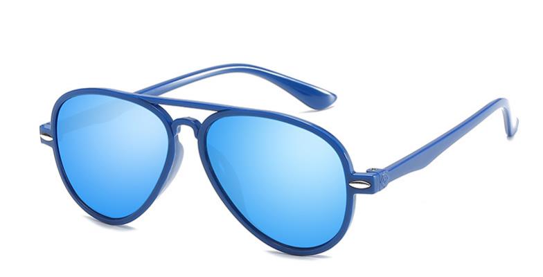 Toddler Sunglasses Children Sunblock 100% UV Proof Flexible Baby Sunglasses for Kids Age 2-10Y