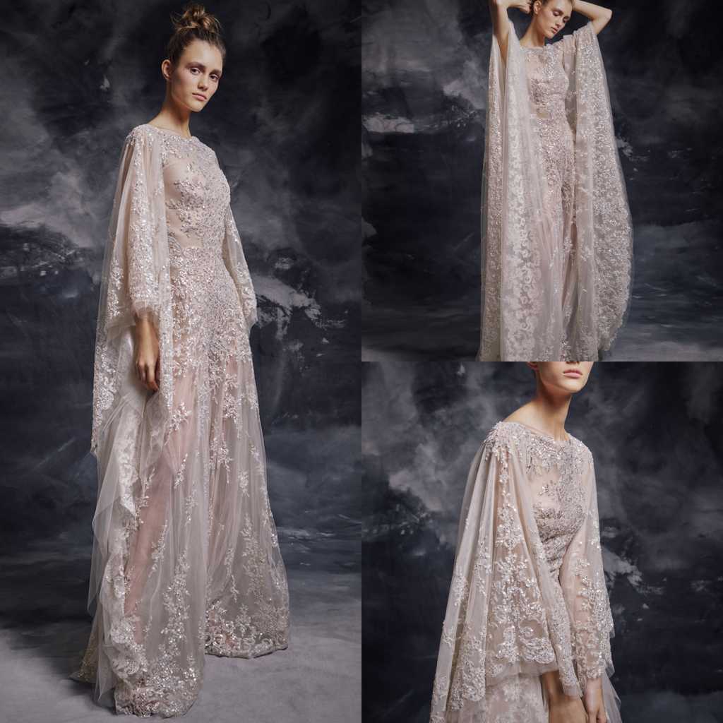 2020 Modest Elegant Krikor Jabotian Jewel Long Sleeve A Line Evening Dresses Sequins Lace Applique Formal Dresses Floor Length Party Gown, Light yellow
2020 Modest Elegant Krikor Jabotian Jewel Long Sleeve A Line Evening Dresses Sequins Lace Applique Formal Dresses Floor Length Party Gown, Light yellow