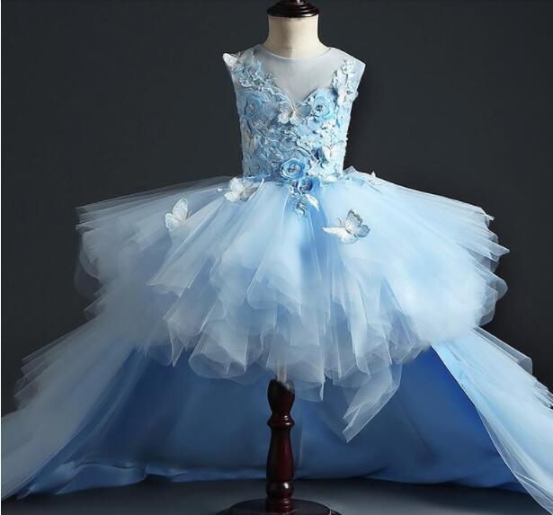 2020 High-end Girl Wedding Party Flower Girl Dress Long Trailing Princess Gowns Beaded Floral Tulle Girl Evening First Communion Gown(AJE, Red;yellow
2020 High-end Girl Wedding Party Flower Girl Dress Long Trailing Princess Gowns Beaded Floral Tulle Girl Evening First Communion Gown(AJE, Red;yellow