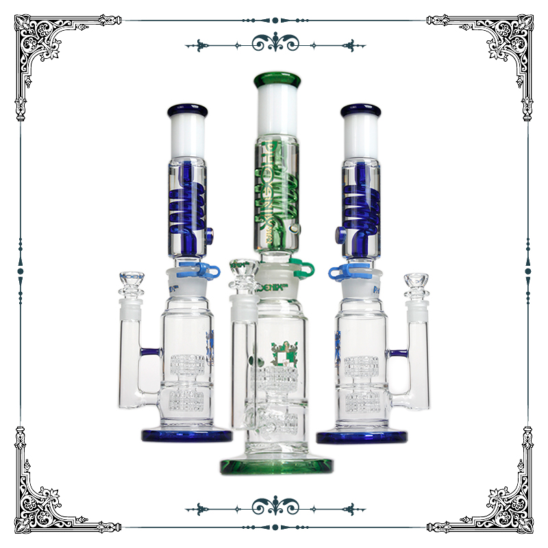 14'' Phoenix Freezable coil glass bong double matrix perc straight fab Jet build a Glycerin coil bongs hookah heady glass smoking water pipe
14'' Phoenix Freezable coil glass bong double matrix perc straight fab Jet build a Glycerin coil bongs hookah heady glass smoking water pipe