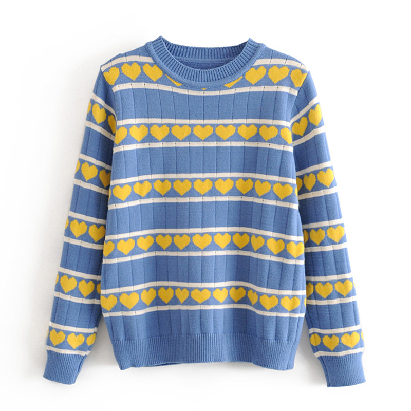2019 Women Sweater In Winter Autumn Fashion Female Striped Long Sleeve And O-Neck Cute Casual Knitted Pullover Women's Knitwear, As picture
2019 Women Sweater In Winter Autumn Fashion Female Striped Long Sleeve And O-Neck Cute Casual Knitted Pullover Women's Knitwear, As picture