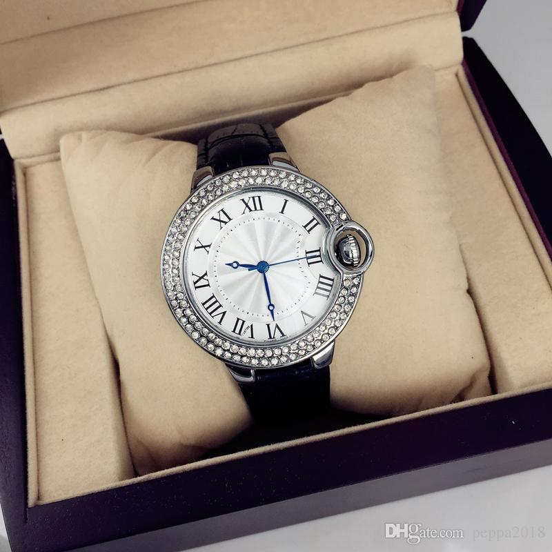 2019 Dropshipping Famous design Luxury Leather Watch for man/women Hot Sale watch With shine Diamond Japan Movement Quartz Clock hot sale, Slivery;brown
2019 Dropshipping Famous design Luxury Leather Watch for man/women Hot Sale watch With shine Diamond Japan Movement Quartz Clock hot sale, Slivery;brown