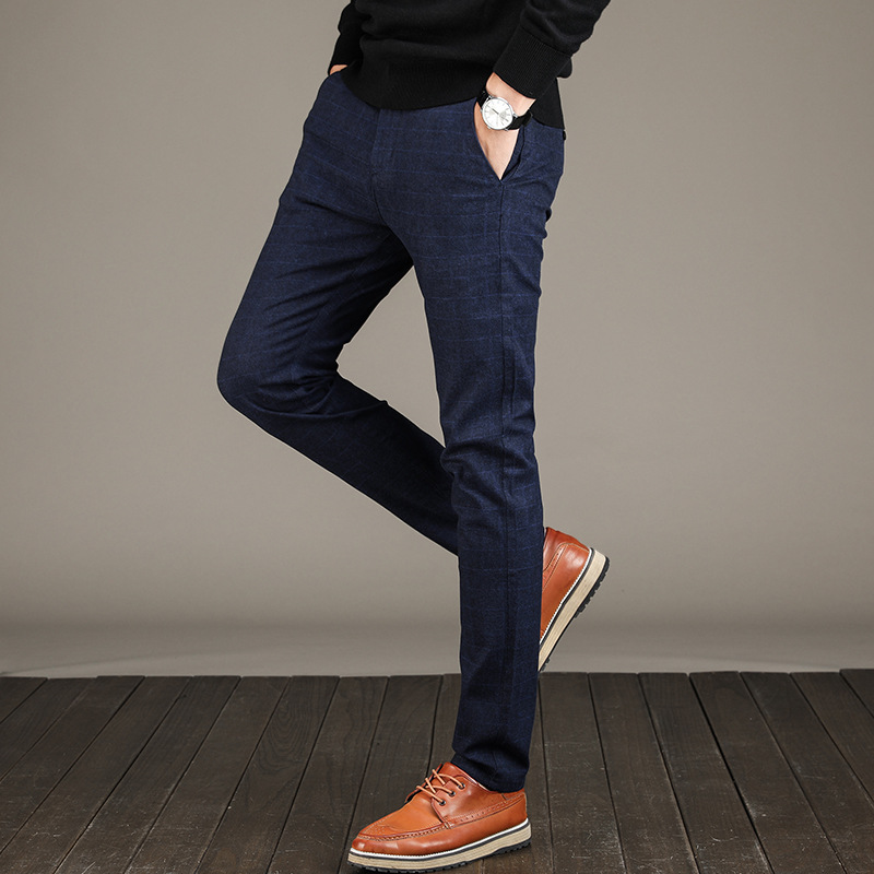 Male Fashion Autumn Men's Trousers Classic Pencil Pants Casual Plaid Brand Hombre Long Pants Plus Size Business Slim New, Black
Male Fashion Autumn Men's Trousers Classic Pencil Pants Casual Plaid Brand Hombre Long Pants Plus Size Business Slim New, Black