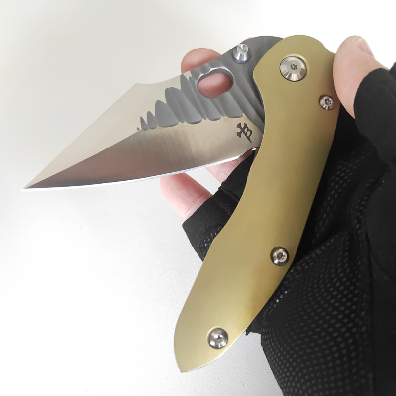 Limited Customization Version #07 Stitch Folder Borka Folding Knife High Hardness M390 Blade TC4 Titanium Handle Outdoor Tactical Camping Hu
Limited Customization Version #07 Stitch Folder Borka Folding Knife High Hardness M390 Blade TC4 Titanium Handle Outdoor Tactical Camping Hu