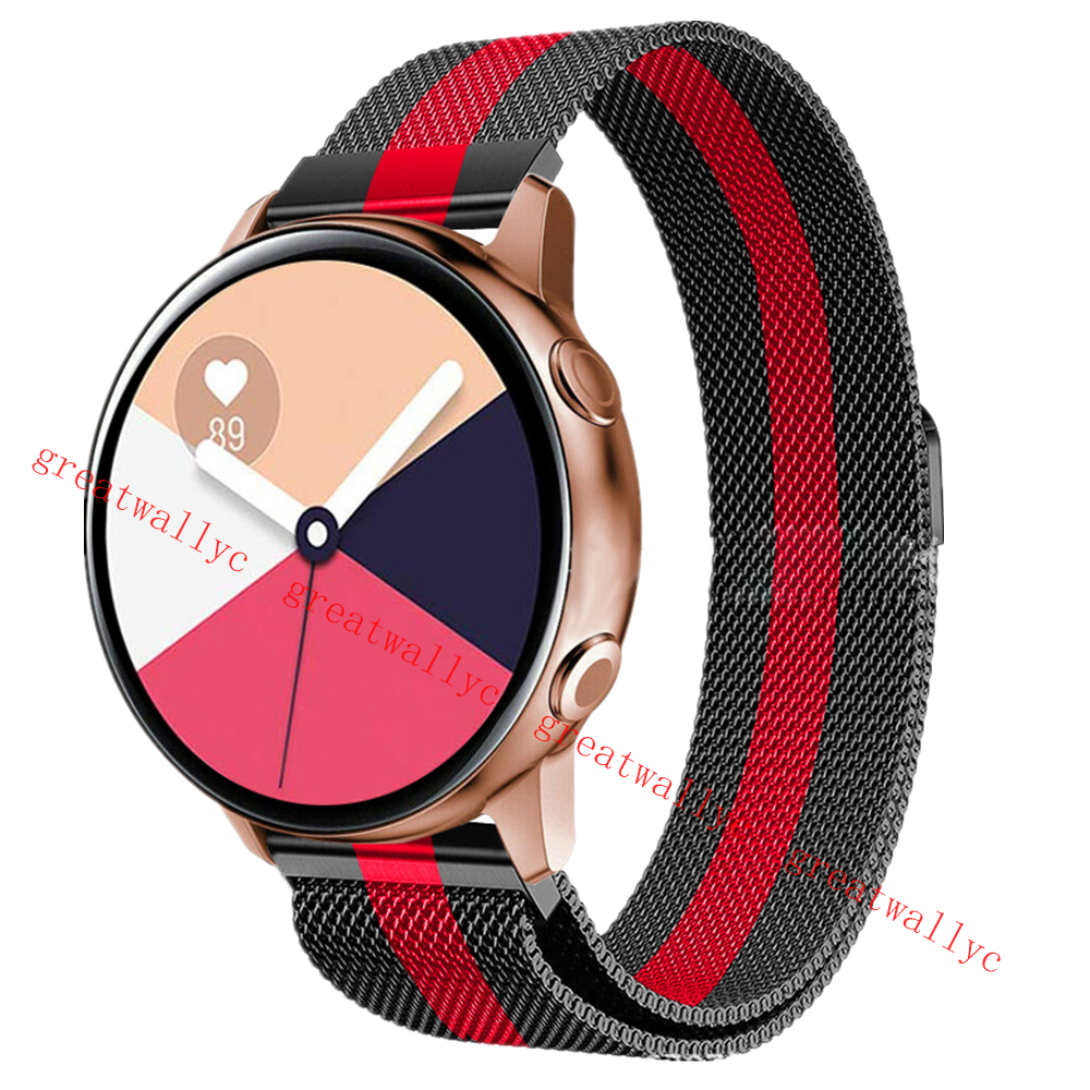 20mm 22mm ese Loop strap for Samsung galaxy 46mm 42mm gear S3 frontier huawei watch gt active 2 amazfit bip band free shipping