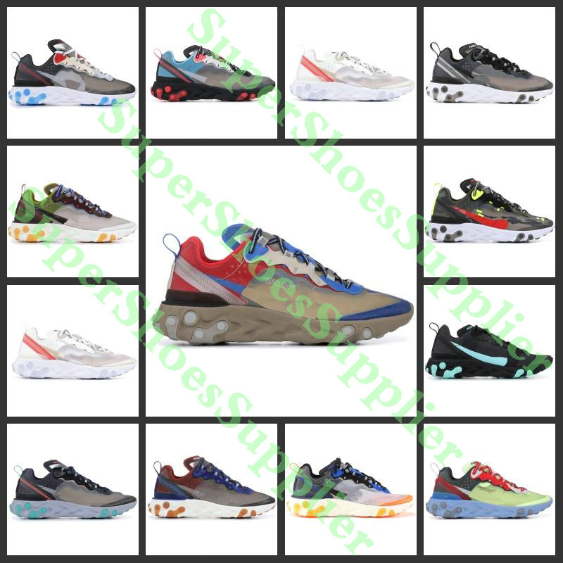 2020 react element 87 55 running shoes for men women Light Bone triple black bred Hyper Pink mens trainers sports sneakers runner 36-45, Customize
2020 react element 87 55 running shoes for men women Light Bone triple black bred Hyper Pink mens trainers sports sneakers runner 36-45, Customize