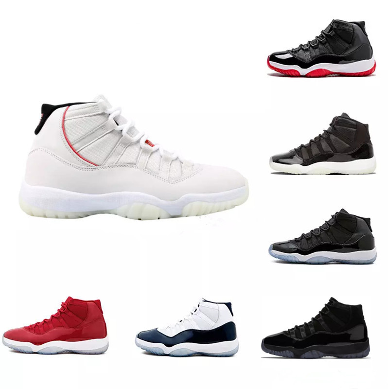 Platinum Tint Cap and Gown Gym Red Black Stingray OVO Midnight Navy Bred Shoes 11s Mens Basketball Sneaker, 12
Platinum Tint Cap and Gown Gym Red Black Stingray OVO Midnight Navy Bred Shoes 11s Mens Basketball Sneaker, 12