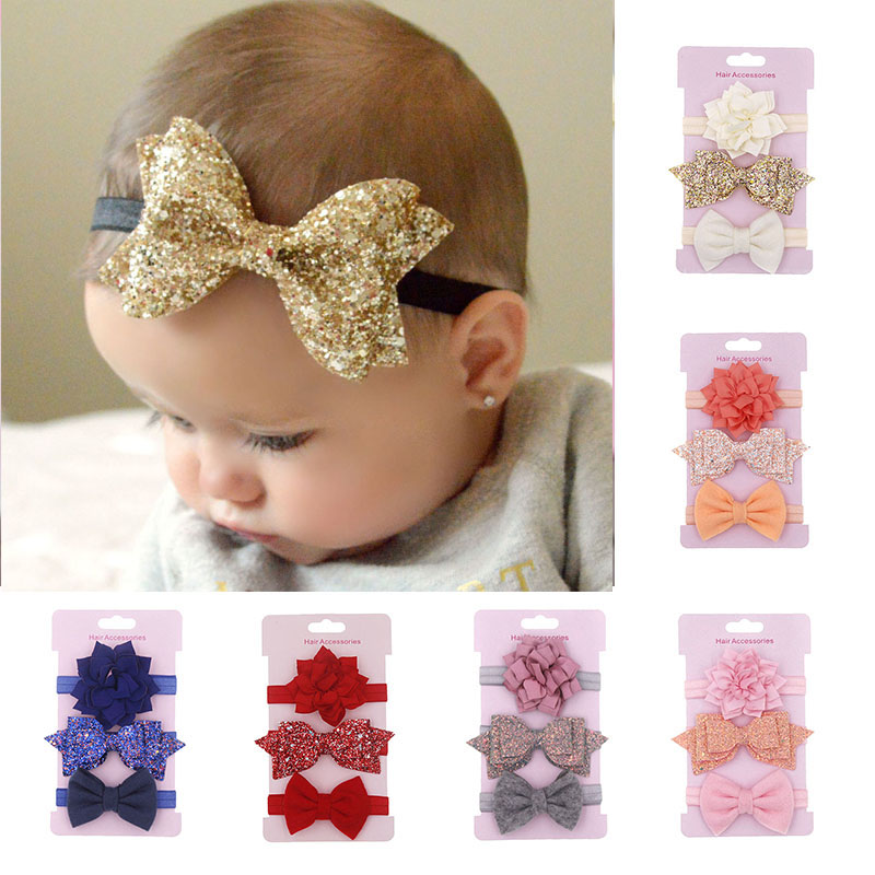 3Pcs/set Glitter Bows Flower Baby Headband Newborn Enfant Haarband Baby Girl Headbands Princess Hair Accessories Girls Gift, Style4 a
3Pcs/set Glitter Bows Flower Baby Headband Newborn Enfant Haarband Baby Girl Headbands Princess Hair Accessories Girls Gift, Style4 a