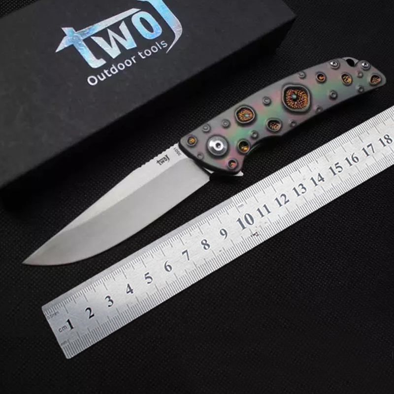 TWOJ 3501 Folding knife S35VN(satin) Blade TC4 Handle Plane bearing Survival knife hunting knives camping Utility EDC tools fruit knives
TWOJ 3501 Folding knife S35VN(satin) Blade TC4 Handle Plane bearing Survival knife hunting knives camping Utility EDC tools fruit knives