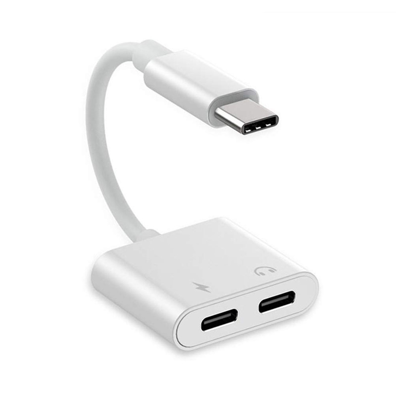 2 in 1 USB C Adapter Audio and Charger Splitter 3A Fast charging and DAC HIFI music 1 Type C Male to 2 Type-C female port for Pixel HuaWei
2 in 1 USB C Adapter Audio and Charger Splitter 3A Fast charging and DAC HIFI music 1 Type C Male to 2 Type-C female port for Pixel HuaWei