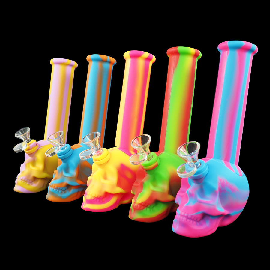 new silicone water bong Skull shape glass pipes unbreakable heady Bong dab rig Silicone water pipe Hookah for smoke dry herb wax vaporizer
new silicone water bong Skull shape glass pipes unbreakable heady Bong dab rig Silicone water pipe Hookah for smoke dry herb wax vaporizer