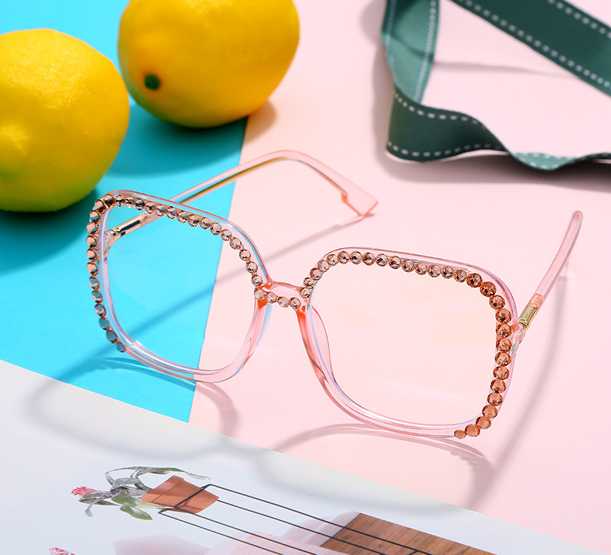 Wholesales Punk Wind Rhinestone Glasses Square Large Frame Transparent Diamond Sunglasses Europe And America Unique Fashion Rhinestone Glass
Wholesales Punk Wind Rhinestone Glasses Square Large Frame Transparent Diamond Sunglasses Europe And America Unique Fashion Rhinestone Glass
