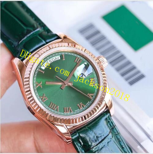 Hot Sale 5 Style 1118135 118138 118139 316L ETA 2836 Movement Fluted Roman Dial 18K Gold Bezel 36mm Alligator Leather Strap Automatic Men, Original box papaer
Hot Sale 5 Style 1118135 118138 118139 316L ETA 2836 Movement Fluted Roman Dial 18K Gold Bezel 36mm Alligator Leather Strap Automatic Men, Original box papaer
