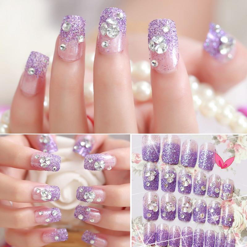 24 Pcs Fake Nails Black Rhinestone False Nail Bride Fake Nail Manicure Double Sided Tape Wedding Accessories, 24pcs as picture
24 Pcs Fake Nails Black Rhinestone False Nail Bride Fake Nail Manicure Double Sided Tape Wedding Accessories, 24pcs as picture