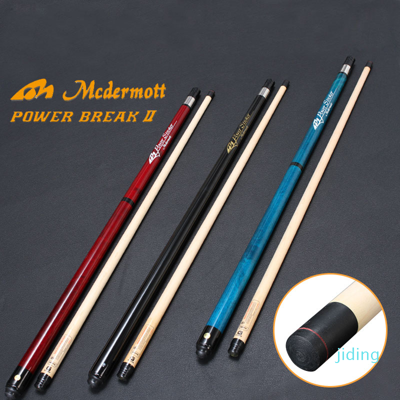 Wholesale-2019 New McDermoBreak Punch Jump Cue 13mm Tip 144cm Length Maple Ash Wood Option Red Blue Black Made in China
Wholesale-2019 New McDermoBreak Punch Jump Cue 13mm Tip 144cm Length Maple Ash Wood Option Red Blue Black Made in China