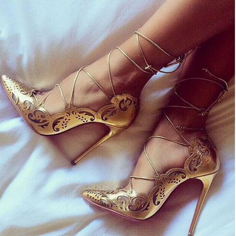Sexy2019 Openwork Pattern Pointed Toe Shallow Mouth Lace-up12cm Thin High Heel Ladies Dress Shoes Red Sole Brand Designer Pumps, Black
Sexy2019 Openwork Pattern Pointed Toe Shallow Mouth Lace-up12cm Thin High Heel Ladies Dress Shoes Red Sole Brand Designer Pumps, Black