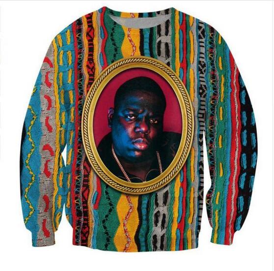 2020 Newest Fashion Unisex Sweatshirt Notorious B.I.G Funny 3D Print Crewneck Sweatshirt Mens Women Style Pullovers WY05, As shown
2020 Newest Fashion Unisex Sweatshirt Notorious B.I.G Funny 3D Print Crewneck Sweatshirt Mens Women Style Pullovers WY05, As shown