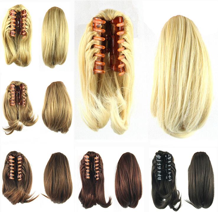 Hot 90G Gripper tail Wigs Women Synthetic Wigs in Hair Natural Hair Clip Hot 90G Gripper tail Wigs8 colors Ladies Curly Hair Clip, Black
Hot 90G Gripper tail Wigs Women Synthetic Wigs in Hair Natural Hair Clip Hot 90G Gripper tail Wigs8 colors Ladies Curly Hair Clip, Black