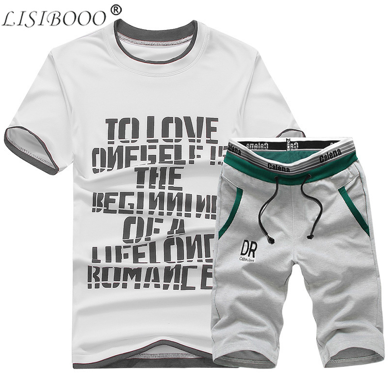 Cotton T Shirts Pants Men Stes Brand Clothing Two Pieces Short Sleeve Suit Couple Casual Summer Suit Fashion Casual Fitness Sets, Blue
Cotton T Shirts Pants Men Stes Brand Clothing Two Pieces Short Sleeve Suit Couple Casual Summer Suit Fashion Casual Fitness Sets, Blue