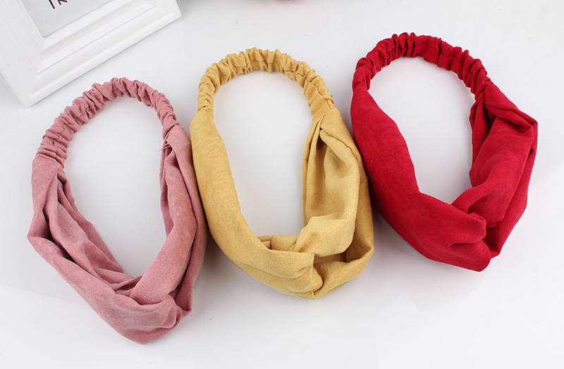 New Women Suede Soft Solid Headbands Vintage Cross Knot Elastic Hairbands Bandanas Girls Hair Bands Hair Accessories
New Women Suede Soft Solid Headbands Vintage Cross Knot Elastic Hairbands Bandanas Girls Hair Bands Hair Accessories