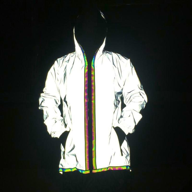 Autumn winter men punk hip hop reflective long jacket hooded cloak man harajuku streetwear coat windbreaker, Gray
Autumn winter men punk hip hop reflective long jacket hooded cloak man harajuku streetwear coat windbreaker, Gray
