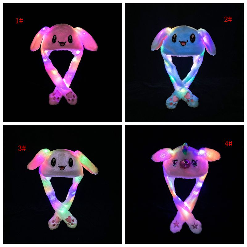 33 Styles LED Light Plush Hat Cartoon Animal Cap For Rabbit Cat Bunny Ear Moving Light Hats Adult Kids Christmas Winter Warm Hats DBC VT1166, As picture
33 Styles LED Light Plush Hat Cartoon Animal Cap For Rabbit Cat Bunny Ear Moving Light Hats Adult Kids Christmas Winter Warm Hats DBC VT1166, As picture