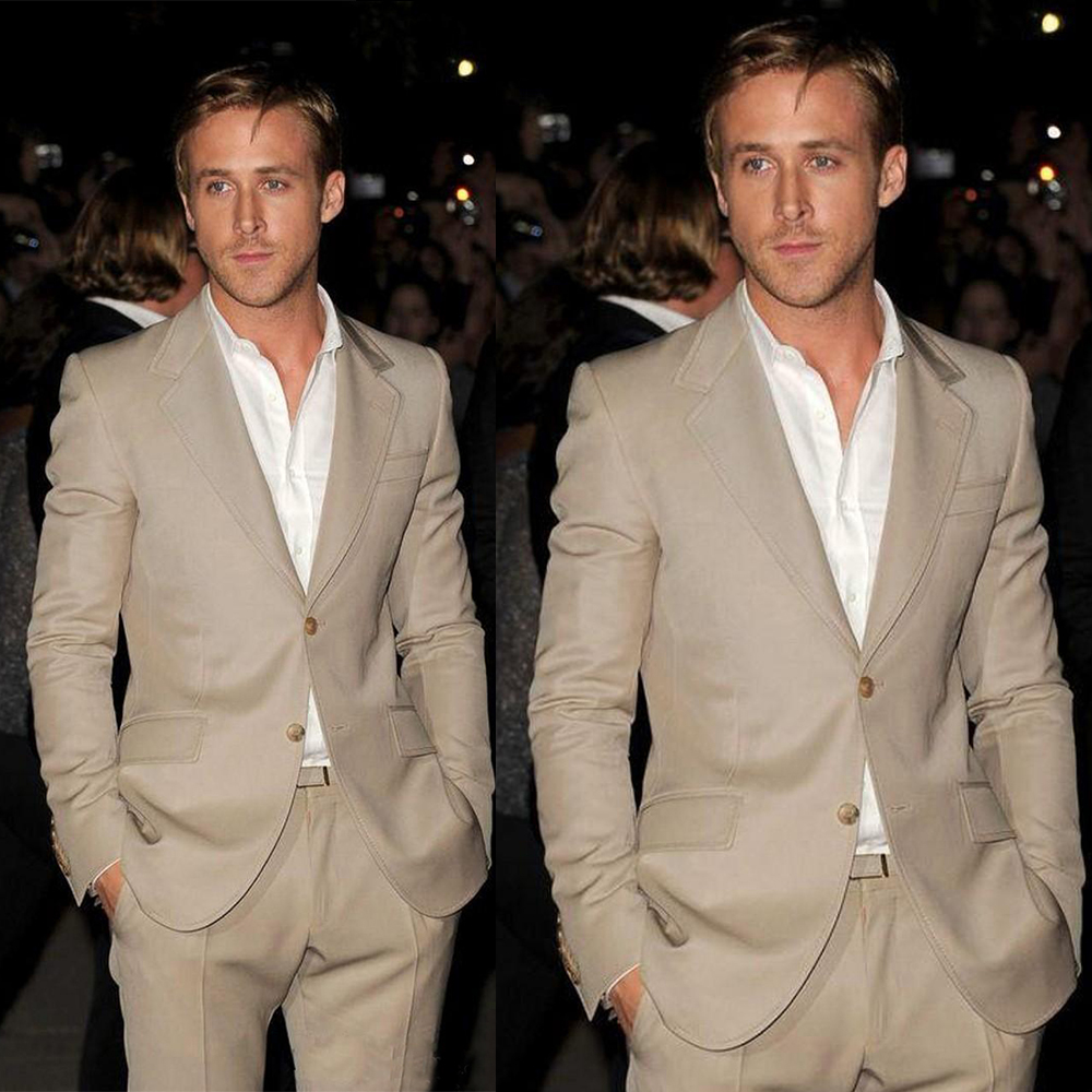 High Quality Wedding Tuxedos 2 Pieces Two Button Peaked Lapel Groom Wear Party Prom Best Men Blazer Suit(Jacket+Pants)