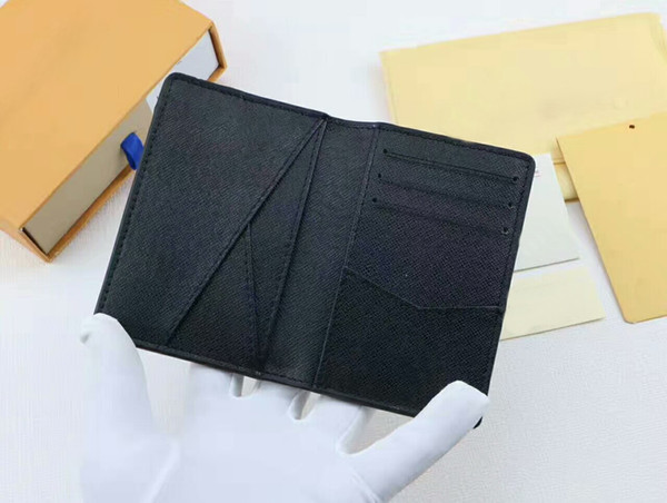 Fashion Wallet Luxurys Small Leather Women Wallets Men Purse Holder Card With B…