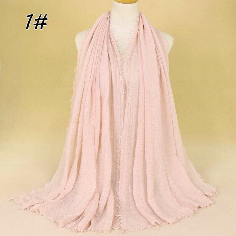 Muslim Style Wedding Veils 1 Tier Drop veil Scarf Bridal for Girls Long Bride Floor Length