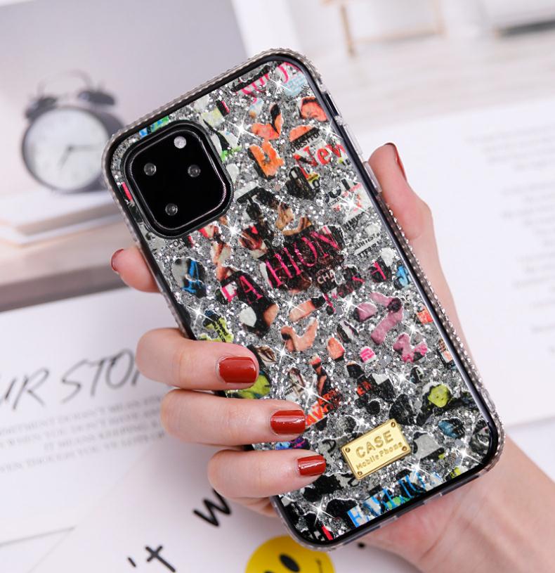 Wholesale for iPhone 11 Pro Max XS XR 8 7 Plus Fasion Diamond Hard PC Shockproof Phone Rhinestone Case Cover
Wholesale for iPhone 11 Pro Max XS XR 8 7 Plus Fasion Diamond Hard PC Shockproof Phone Rhinestone Case Cover