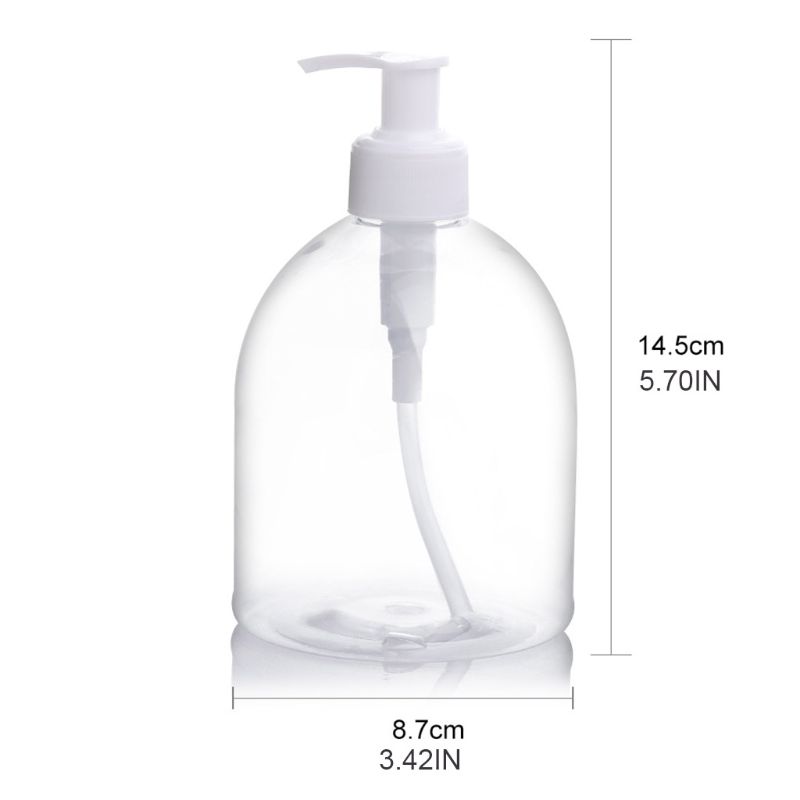 500ML Pump Empty Bottle Plastic Hand Sanitizer Lotion Shampoo Dispenser Wash
500ML Pump Empty Bottle Plastic Hand Sanitizer Lotion Shampoo Dispenser Wash