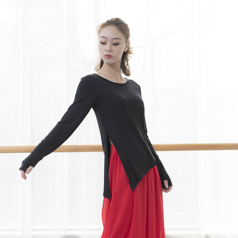 Adult Modal Sexy Latin Belly Dance Top Long Sleeve Shirt Practice Costume for Sale Women Dancing Clothes Dancer Wear Clothing, Wine red
Adult Modal Sexy Latin Belly Dance Top Long Sleeve Shirt Practice Costume for Sale Women Dancing Clothes Dancer Wear Clothing, Wine red