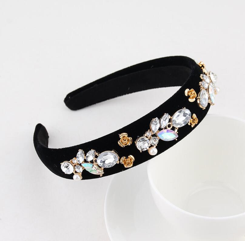 Wide Headbands Fashion Women Baroque Pearl Gemstone Hair Accessories Head Band Fashion Headwear Wide Hairbands for Women
Wide Headbands Fashion Women Baroque Pearl Gemstone Hair Accessories Head Band Fashion Headwear Wide Hairbands for Women