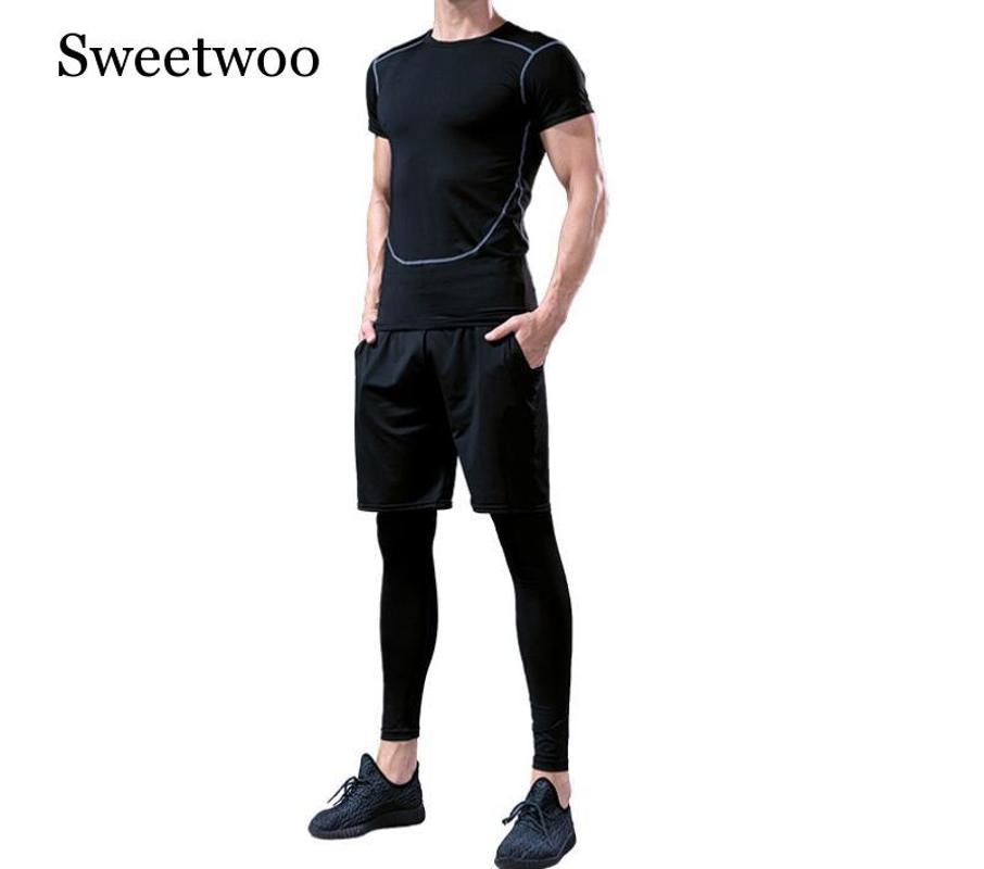 Gym Tights Sports Men's Compression Sportswear Suits Training Clothes Suits Workout Jogging Sports Clothing Tracksuit Dry, Long 3
Gym Tights Sports Men's Compression Sportswear Suits Training Clothes Suits Workout Jogging Sports Clothing Tracksuit Dry, Long 3