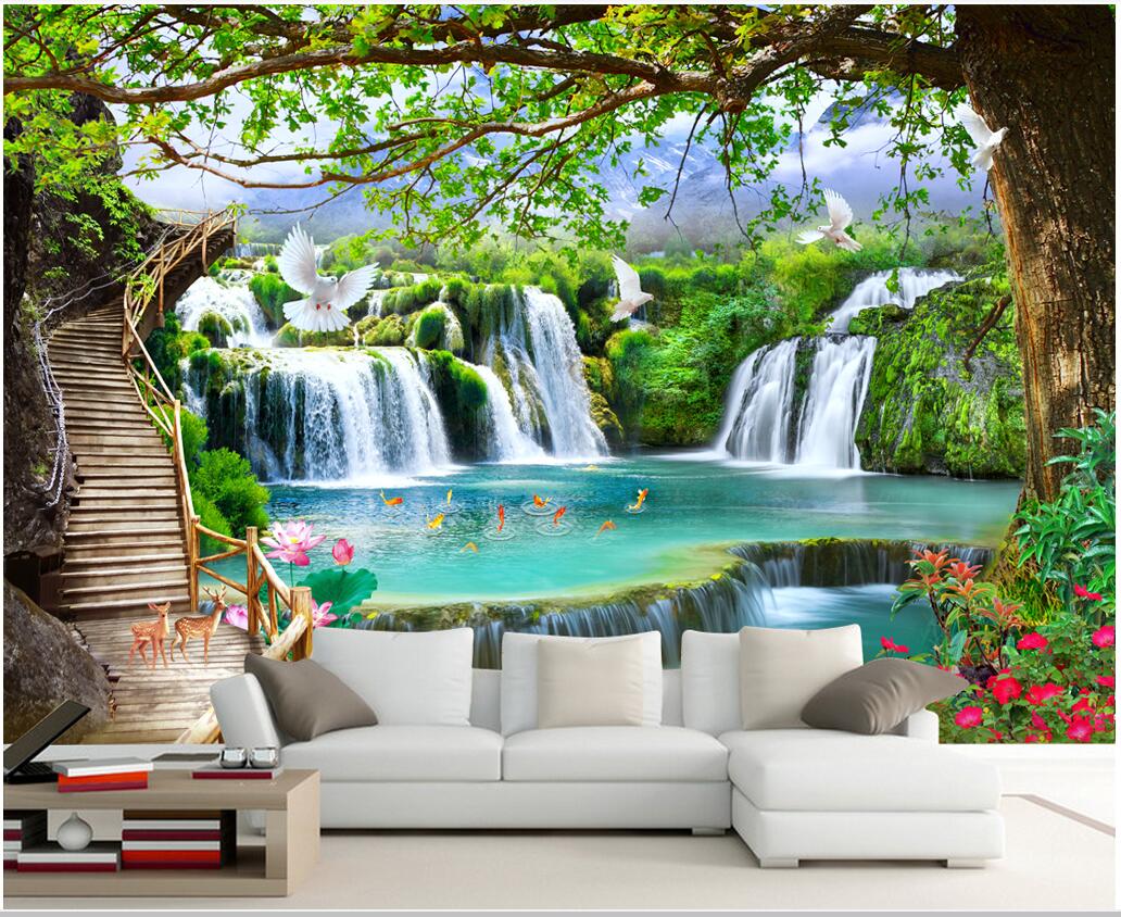3d wallpaper custom photo mural Simple green tree forest waterfall landscape home decor 3d wall murals wallpaper for walls 3 d living room
3d wallpaper custom photo mural Simple green tree forest waterfall landscape home decor 3d wall murals wallpaper for walls 3 d living room