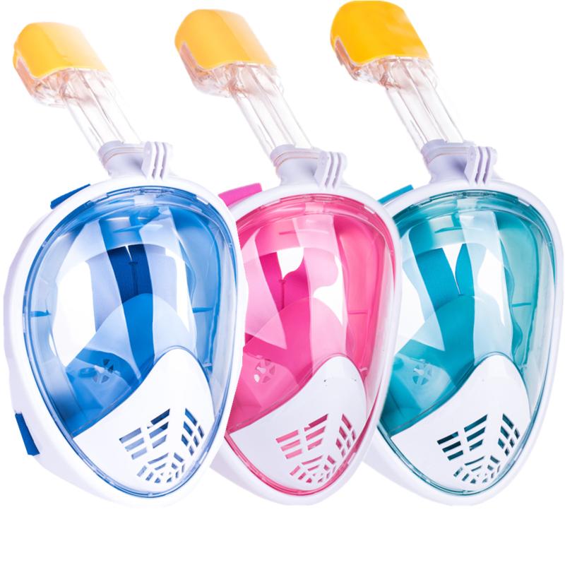 2020 New Swimming Full Face Snorkeling Mask Adult Kids Underwater Scuba Anti Fog Snorkel Diving Mask Set Equipment
2020 New Swimming Full Face Snorkeling Mask Adult Kids Underwater Scuba Anti Fog Snorkel Diving Mask Set Equipment