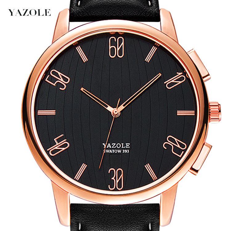 Yazole393 Arabic Digital Fashion Casual Mens Watch Quartz Gold Watch Large Dial Steel Belt Waterproof
Yazole393 Arabic Digital Fashion Casual Mens Watch Quartz Gold Watch Large Dial Steel Belt Waterproof