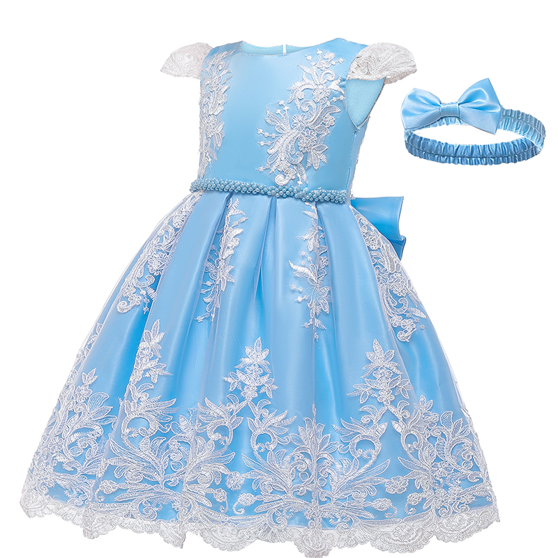 Hit Color Baby Girls Flower Dress New 2020 High Quality Party Princess Dress Halloween Children Kids Clothes Give Gifts Headband, Sky blue
Hit Color Baby Girls Flower Dress New 2020 High Quality Party Princess Dress Halloween Children Kids Clothes Give Gifts Headband, Sky blue