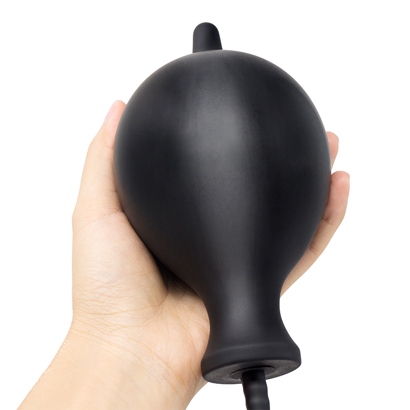 Sex Shop 10 Speeds Vibrating Inflatable Big Butt Plug Huge Anus Dildo Vibrator Pump Expandable Anal expander Sex Toy For Couples Y191228