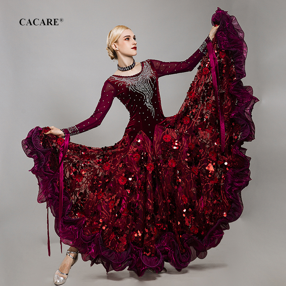 Luxury Standard Ballroom Waltz Dress Dance Competition Dresses Ballroom Gown Latin D0399 with Sequins Rhinestones Fluffy Big Hem, Blue
Luxury Standard Ballroom Waltz Dress Dance Competition Dresses Ballroom Gown Latin D0399 with Sequins Rhinestones Fluffy Big Hem, Blue