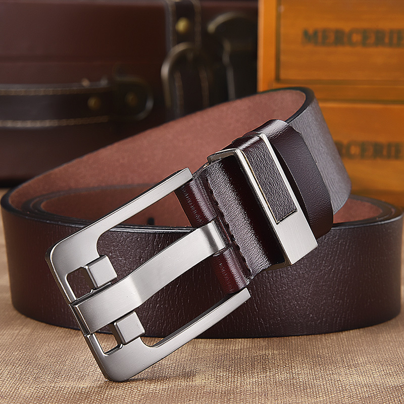 Wholesale- belt men belt male male genuine leather belt strap luxury pin buckle belts for men Cummerbunds ceinture homme, Black
Wholesale- belt men belt male male genuine leather belt strap luxury pin buckle belts for men Cummerbunds ceinture homme, Black